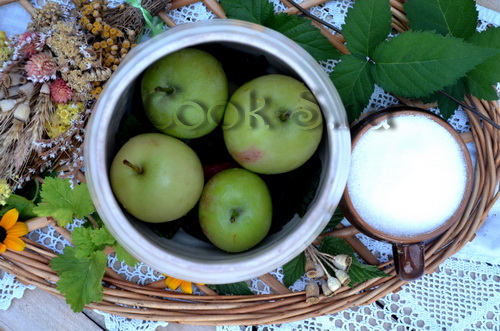 моченые яблоки в домашних условиях в бочке