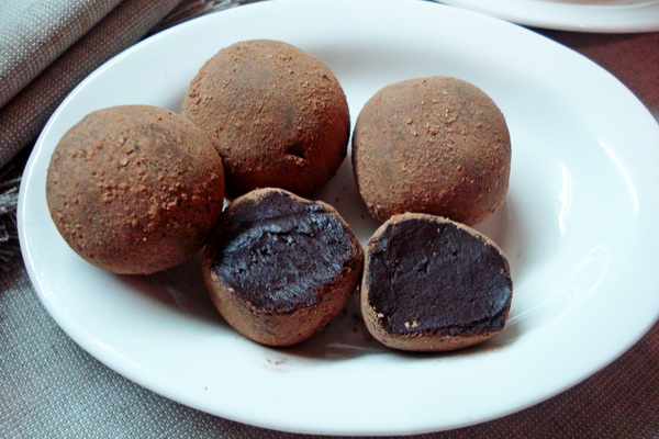 домашние шоколадные трюфели пошаговый рецепт с фото