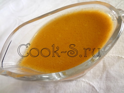 сливочно карамельный соус