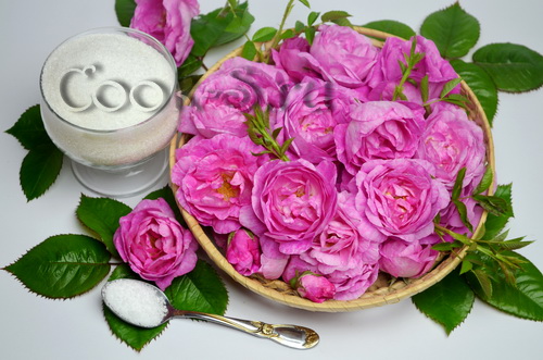 варенье из лепестков чайной розы без варки - ингредиенты
