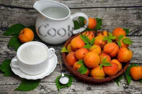 абрикосовый сок в домашних условиях на зиму - ингредиенты