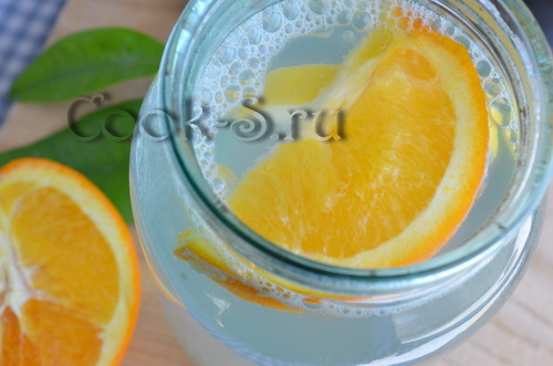 березовый сок консервация с лимоном и апельсином