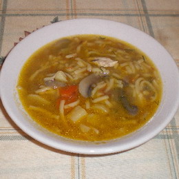 грибной суп из шампиньонов