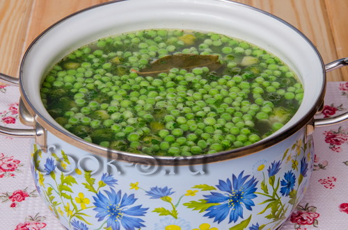 куриный суп с зеленым горошком рецепт с фото