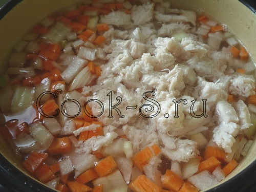 суп пюре из курицы с овощами - фото 6