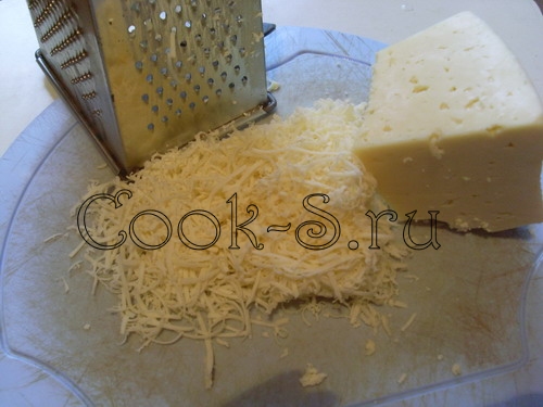 салат подсолнух - натереть сыр