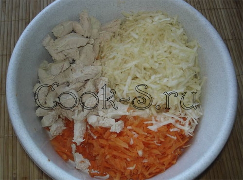 салат с сельдереем и курицей - фото 5