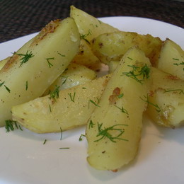 картофель молодой запеченный