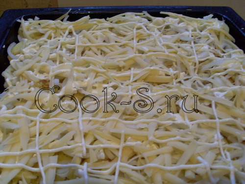 картофель запеченный в духовке - сыр