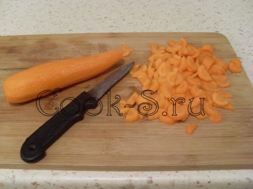 жаркое в горшочках - морковь