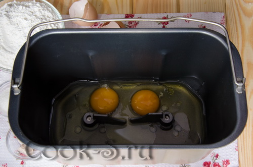 яйца в хлебопечке