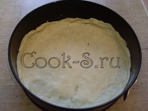 пирог с хурмой - форма для выпечки