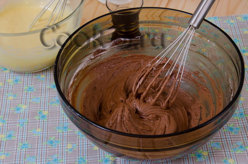 шоколадное тесто для кекса