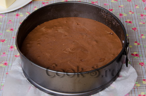 шоколадное бисквитное тесто