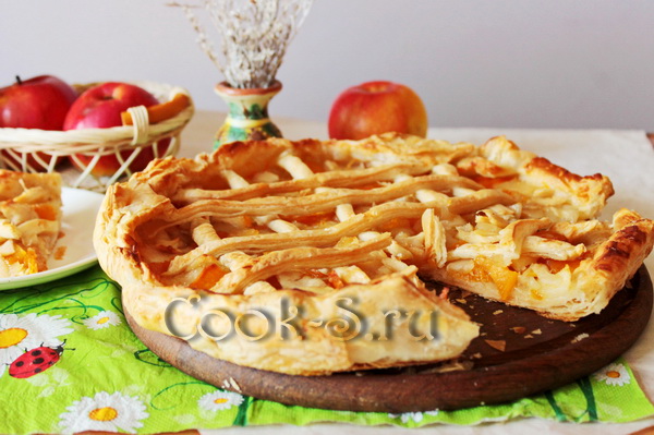 пирог с тыквенно-яблочной начинкой