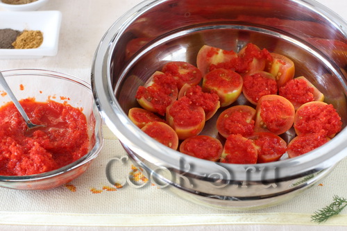 помидоры по-корейски быстрый рецепт