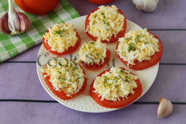 помидоры под шубой рецепт с фото