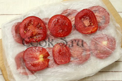 помидоры замороженные кружочками