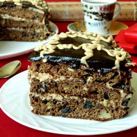 Торт с черносливом 