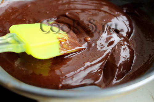 растопленный шоколад