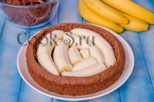 торт норка крота с бананами рецепт с фото