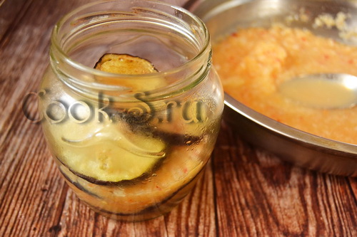 салат огонек из баклажанов на зиму рецепт с фото