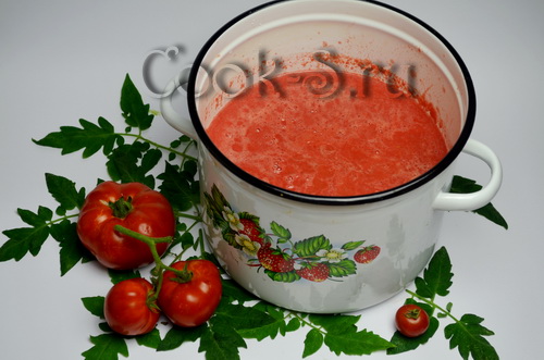 томатный сок в домашних условиях