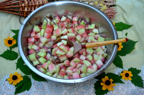 варенье из арбузных корочек