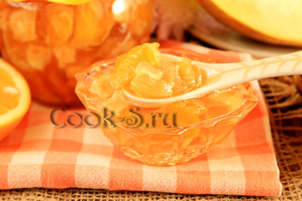 Варенье из дыни с апельсином , пошаговый рецепт с фото