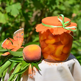 Варенье из персиков (с пектином)