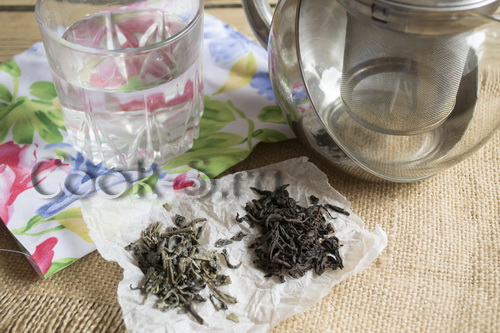 черно-зеленый чай - ингредиенты