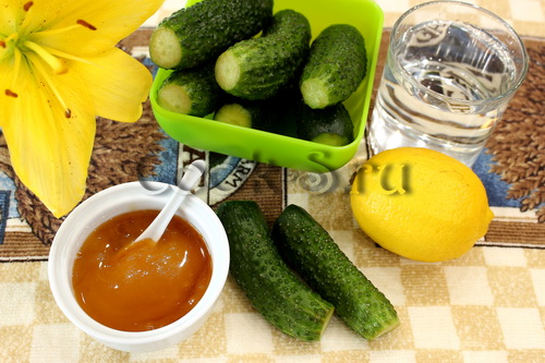 огуречный лимонад - ингредиенты