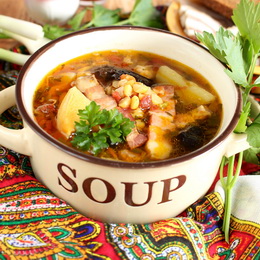 Армянский гороховый суп