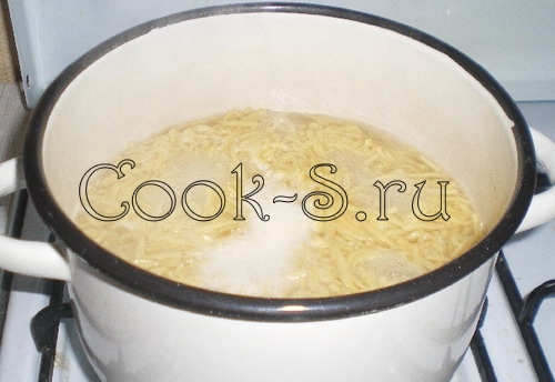 грибной суп из шампиньонов - лапша