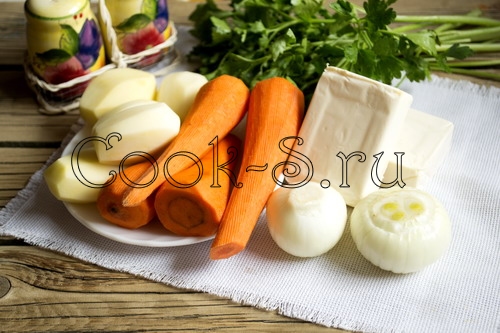 морковный суп - ингредиенты