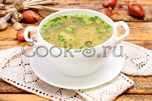 овощной постный суп