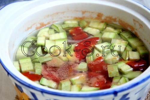 овощной суп с кабачком