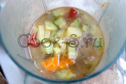 овощной суп с кабачком