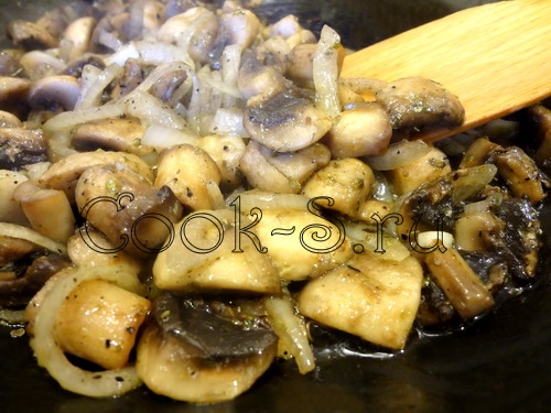 жареные грибы