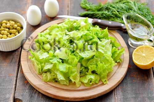 зелень салата