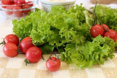 зеленый салат