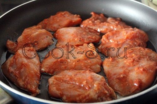 Куриное филе в томатной пасте рецепт приготовления
