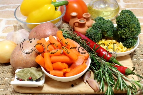 рагу из овощей - ингредиенты
