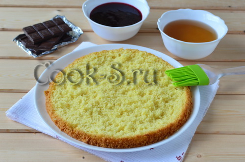 рецепт бисквитного торта в домашних условиях с фото пошагово 