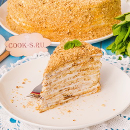 Медовый торт на сковороде пошаговый рецепт с фото