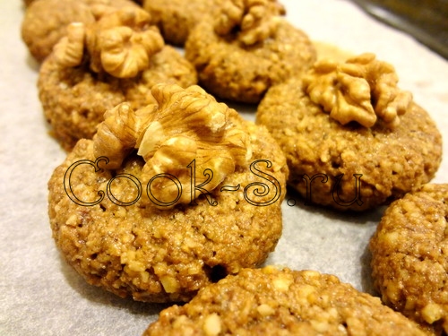 Ореховое печенье – кулинарный рецепт