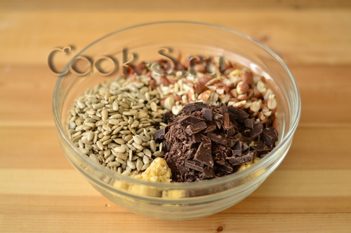 семечки шоколад орехи
