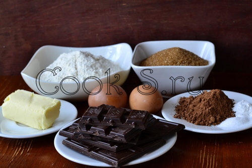шоколадное печенье - ингредиенты