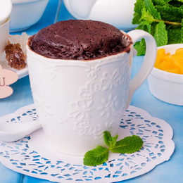 Шоколадный кекс в микроволновке за 5 минут рецепт в кружке