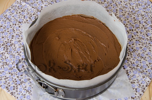 шоколадный пирог 